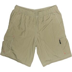 Boy Scouts Of America Swim Trunks Mens Large Brown Cargo Pockets Outdoors‎ BSA